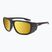 Sonnenbrille GOG Pamir matt metallic black/black/reflex gold