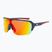 Sonnenbrille GOG Bragi navy blue/red reflex black/red