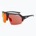 Sonnenbrille GOG Ubbe matt black/reflex red