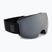 Skibrille 4F U043 deep black/silver mirror smoke