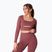 Damen-Trainingslangarmshirt Carpatree Dopamine Buzz Seamless rose/brown