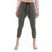 Damen Yoga Hose Moonhola Cosmic Cropped Track Pants grau 220