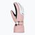 Damen-Skihandschuhe Viking Sherpa 2.0 Gore-Tex Ski pink/white