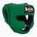 Boxhelm RAJA BOXING Semi Leather green