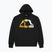 Herrenpullover MANTO Logo Hoody schwarz