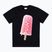 MANTO Eiscreme-T-Shirt schwarz