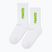 Socken MANTO Logotype white/green