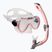 AQUA-SPEED Kindertauchset Enzo + Evo Maske + Schnorchel rosa 604