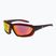 GOG Mese matt schwarz/rot Sonnenbrille