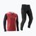 Herren Fahrrad-Set Leatt Ride Kit MTB 1.0 dusty red