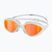 Schwimmbrille BuddySwim OzeanX Mirror white / orange