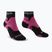 Damen-Trekkingsocken Bridgedale Hike Midweight Performance Ankle black/pink