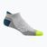 Herren-Socken Darn Tough Run No Show grau
