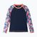 Reima Sukeltaja Kinderschwimm-T-Shirt schwarz und Farbe 5200140A-698A