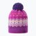 Kinder-Wintermütze Reima Pohjoinen plum purple