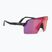 Sonnenbrille Rudy Project Spinshield Pro black gloss/multilaser red