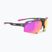 Sonnenbrille Rudy Project Deltabeat crystal ash/multilaser sunset