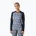 Damen-Thermoaktivshirt Helly Hansen Lifa Merino Midweight Graphic Crew navy star pixel
