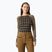 Damen Thermoaktivshirt Helly Hansen Lifa Merino Midweight Graphic Crew sepia houndstooth aop