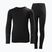 Helly Hansen JR Lifa Merino Midweight Kinder Thermo-Unterwäsche-Set schwarz