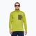 Herren-Trekkingsweatshirt NORRONA Femund Warm1 Zip Neck golden lime/olive night