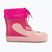 Kinder-Gummistiefel Viking Alv Barefoot Paw Print light pink/magenta