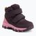 Kinderschuhe Viking Footwear Track Mid 2V Waterproof Pflaume/Mehrfarbig