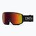 Skibrille Smith Rally black/red sol-x mirror