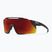 Sonnenbrille Smith Attack MAG MTB matte black/chromapop red mirror