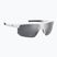 Under Armour Driven/G S3 weiß grau/silberne Spiegel Herren-Sonnenbrille