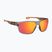 Carrera 4018/S grau-orange/rot mehrschichtige Herren-Sonnenbrille
