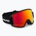 Skibrille HEAD Contex red/black/fmr yellow red