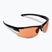 Bliz Motion S2 glänzend metallisch schwarz/orange Fahrradbrille