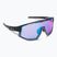 Bliz Vision Nano Optics Nordic Light S2 Fahrradbrille matt schwarz/hell begonia/violett blau multi