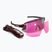 Bliz Breeze Small S3+S1 matt bordeaux / braun rosa multi / rosa Fahrradbrille 52212-44