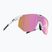 Sonnenbrille Bliz Hero matt white/brown pink multi