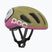 Fahrradhelm POC Amidal olivine green matt/thulite pink matt