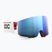 Skibrille POC Nexal Mid red/white/partly sunny blue