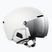Skihelm POC Obex Visor Hydrogen White Matt/Clarity U/Partly Sunny/Silver