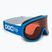 Kinder-Skibrille POC POCito Retina Jr S2 fluorescent blue/partly sunny light orange