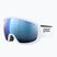 Skibrille POC Fovea hydrogen white/partly sunny blue