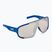 Fahrradbrille POC Aspire opal blue translucent/clarity trail silver