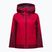 Damen-Skijacke Perak Performance Rider Tech Insulated vertical zenith/tech burgundy