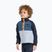 Didriksons Monte Half Button Kinder Fleece-Sweatshirt Wolke blau