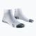 Socken X-Socks Run Discover Ankle arktisch weiß/perlgrau