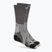 X-Socks Run Expert Silk Merino Crew Socken Dichtung grau/heller Sand