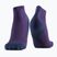Socken X-Socks Run Discover Ankle neobergine/x schwarz