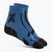 X-Socks Trailrun Discover Ankle mineral blau/x schwarz Socken