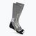 Socken X-Socks Hike Discover Merino Crew seal grey/light sand