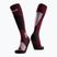 Skisocken X-Socks Ski Discover Merino Otc oxide red